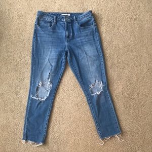 Levi’s high waisted jeans
